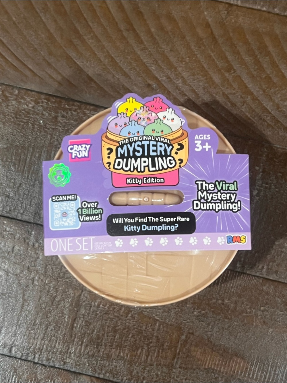 Mystery Dumpling Kitty Edition Surprise Toy - Purple